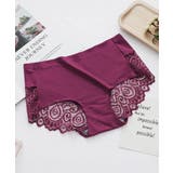 パープル | 響かない ショーツ レディースシームレス | Miniministore