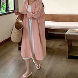 ピンク | シャツワンピース ロングシャツカーデ | Miniministore
