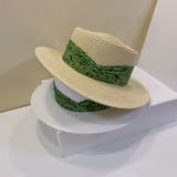 カンカン帽子 紫外線対策 ストローハット | Miniministore | 詳細画像4 