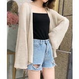 トップス 前開き カーディガン 薄手 夏 | Miniministore | 詳細画像6 
