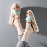 フラットサンダル レディース 厚底 靴 | Miniministore | 詳細画像4 