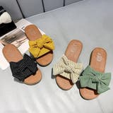 リボンサンダル レディース ぺたんこ | Miniministore | 詳細画像3 