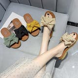 リボンサンダル レディース ぺたんこ | Miniministore | 詳細画像6 