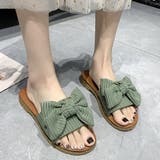 リボンサンダル レディース ぺたんこ | Miniministore | 詳細画像9 