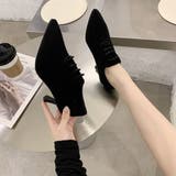 アンクル丈ブーティ ハイヒール 韓国風 オフィスカジュアル | Miniministore | 詳細画像11