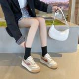 厚底スニーカー 韓国 レディース 配色 | Miniministore | 詳細画像7