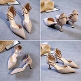セパレートパンプス アンクルストラップ オフィスカジュアル | Miniministore | 詳細画像3