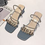 サンダル チャンキーヒール レディース | Miniministore | 詳細画像12