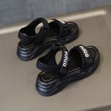 厚底スポーツサンダル ベルクロレディース | Miniministore | 詳細画像11 