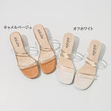 クリア ダブルベルトサンダル レディース | Miniministore | 詳細画像2 