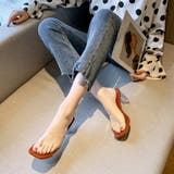 ワンベルト クリアヒールサンダル 韓国風 | Miniministore | 詳細画像8 