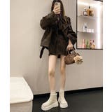厚底ショートブーツ 秋冬シューズ美脚脚長 | Miniministore | 詳細画像17 