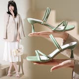 ヒールサンダル ストラップ 2way | Miniministore | 詳細画像7 