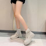 厚底 ショートブーツ レディース 美脚 | Miniministore | 詳細画像10 