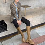 厚底 ロングブーツ レースアップ 韓国風 | Miniministore | 詳細画像10