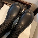 厚底 ロングブーツ レースアップ 韓国風 | Miniministore | 詳細画像15