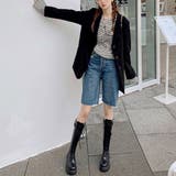 厚底 ロングブーツ レースアップ 韓国風 | Miniministore | 詳細画像6