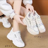 厚底ダッドスニーカーレディース メッシュ | Miniministore | 詳細画像2