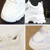 厚底ダッドスニーカーレディース メッシュ | Miniministore | 詳細画像3