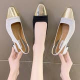 バックストラップ パンプス スクエアトゥ | Miniministore | 詳細画像1