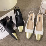 バックストラップ パンプス スクエアトゥ | Miniministore | 詳細画像2