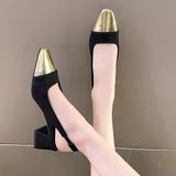 バックストラップ パンプス スクエアトゥ | Miniministore | 詳細画像7