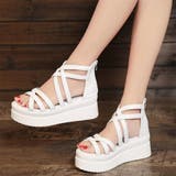 厚底サンダル クロスストラップサンダル夏 | Miniministore | 詳細画像6