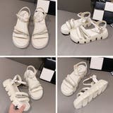 厚底サンダル レディース 美脚シューズ | Miniministore | 詳細画像3 