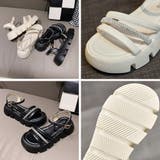厚底サンダル レディース 美脚シューズ | Miniministore | 詳細画像5 
