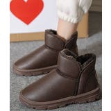 ムートンブーツ PUレザー 裏起毛ブーツ | Miniministore | 詳細画像12 