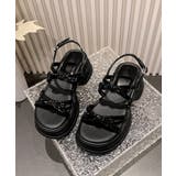 厚底サンダル レディースリボンサンダル夏 | Miniministore | 詳細画像18 