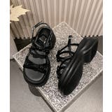 厚底サンダル レディースリボンサンダル夏 | Miniministore | 詳細画像19 