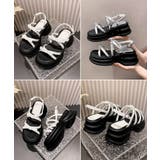 厚底サンダル レディースリボンサンダル夏 | Miniministore | 詳細画像20 