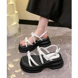厚底サンダル レディースリボンサンダル夏 | Miniministore | 詳細画像6 