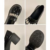 パールビジュー厚底ローファー フェミニン | Miniministore | 詳細画像22 