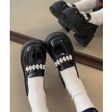 パールビジュー厚底ローファー フェミニン | Miniministore | 詳細画像4 