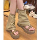 レッグウォーマーサンダル厚底サンダル美脚 | Miniministore | 詳細画像6