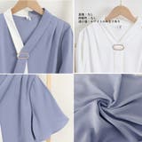 ボウタイブラウスフレア袖レディース 無地 | Miniministore | 詳細画像4