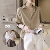 スキッパーシャツ シフォンシャツブラウス | Miniministore | 詳細画像1