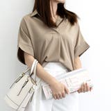 スキッパーシャツ シフォンシャツブラウス | Miniministore | 詳細画像12