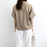 スキッパーシャツ シフォンシャツブラウス | Miniministore | 詳細画像14