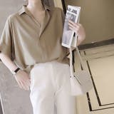 スキッパーシャツ シフォンシャツブラウス | Miniministore | 詳細画像5