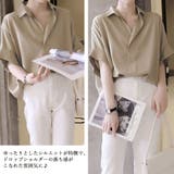スキッパーシャツ シフォンシャツブラウス | Miniministore | 詳細画像6