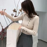 ニットトップス レディース 長袖 | Miniministore | 詳細画像10