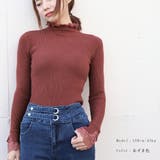 リブニット トップス レディース | Miniministore | 詳細画像12