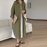 シャツワンピース ロングシャツカーデ | Miniministore | 詳細画像18
