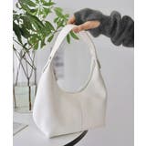 オフホワイト | フェイクレザーワンハンドルバッグ 韓国風 | Miniministore