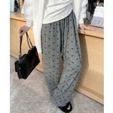 ライトグレー | 薄手スウェットパンツ 韓国風ワイドパンツ | Miniministore
