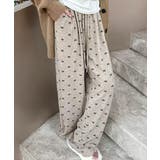 モカ | 薄手スウェットパンツ 韓国風ワイドパンツ | Miniministore