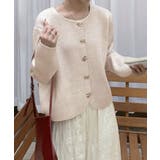 ライトベージュ | 金ボタンニットカーディガン 秋冬 韓国風 | Miniministore